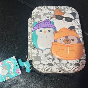 Squishmallows Gray and Orange Character Case